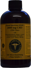 Load image into Gallery viewer, Broad Spectrum 2000 mg CBD (THC free)