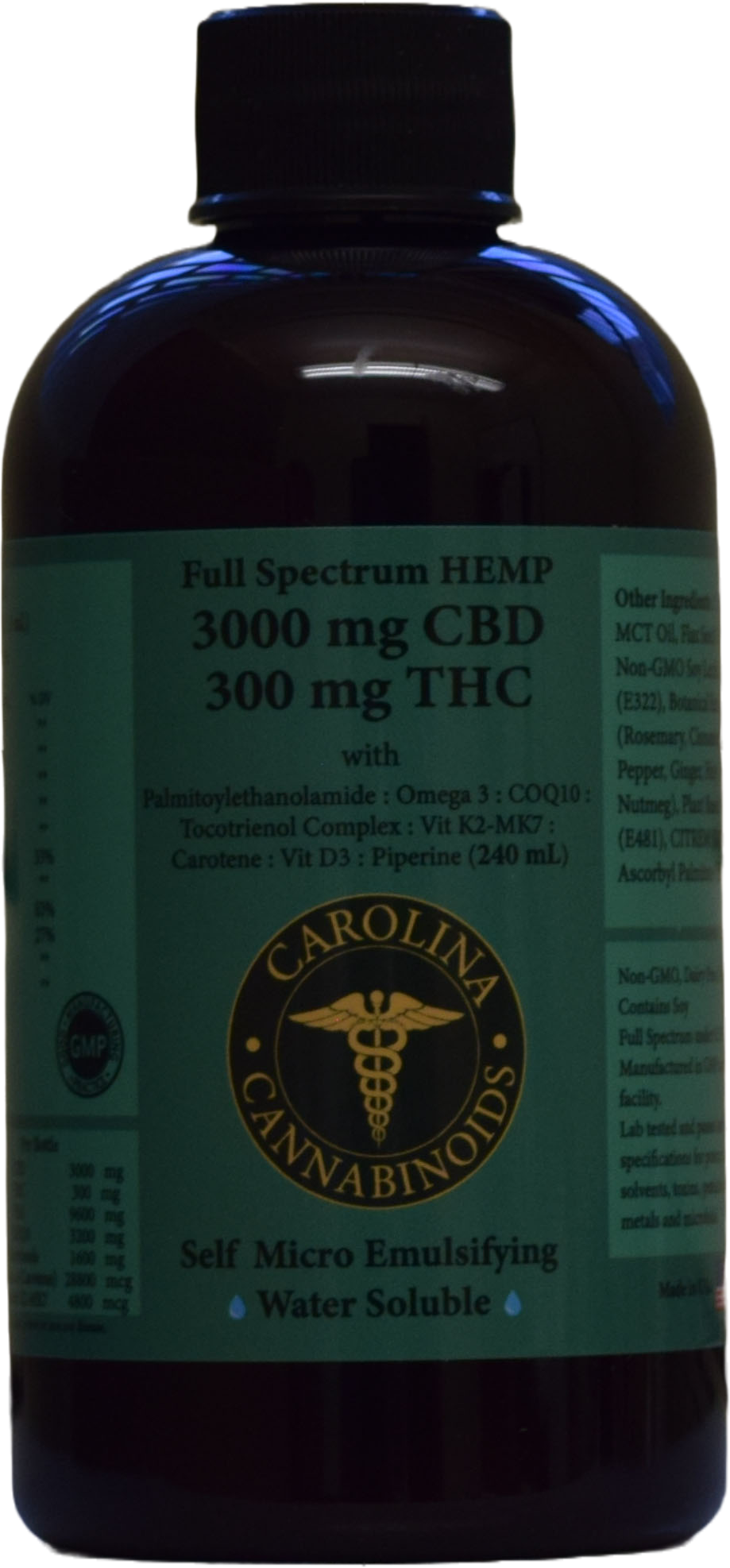 Full Spectrum (3000 mg CBD : 300 mg THC)