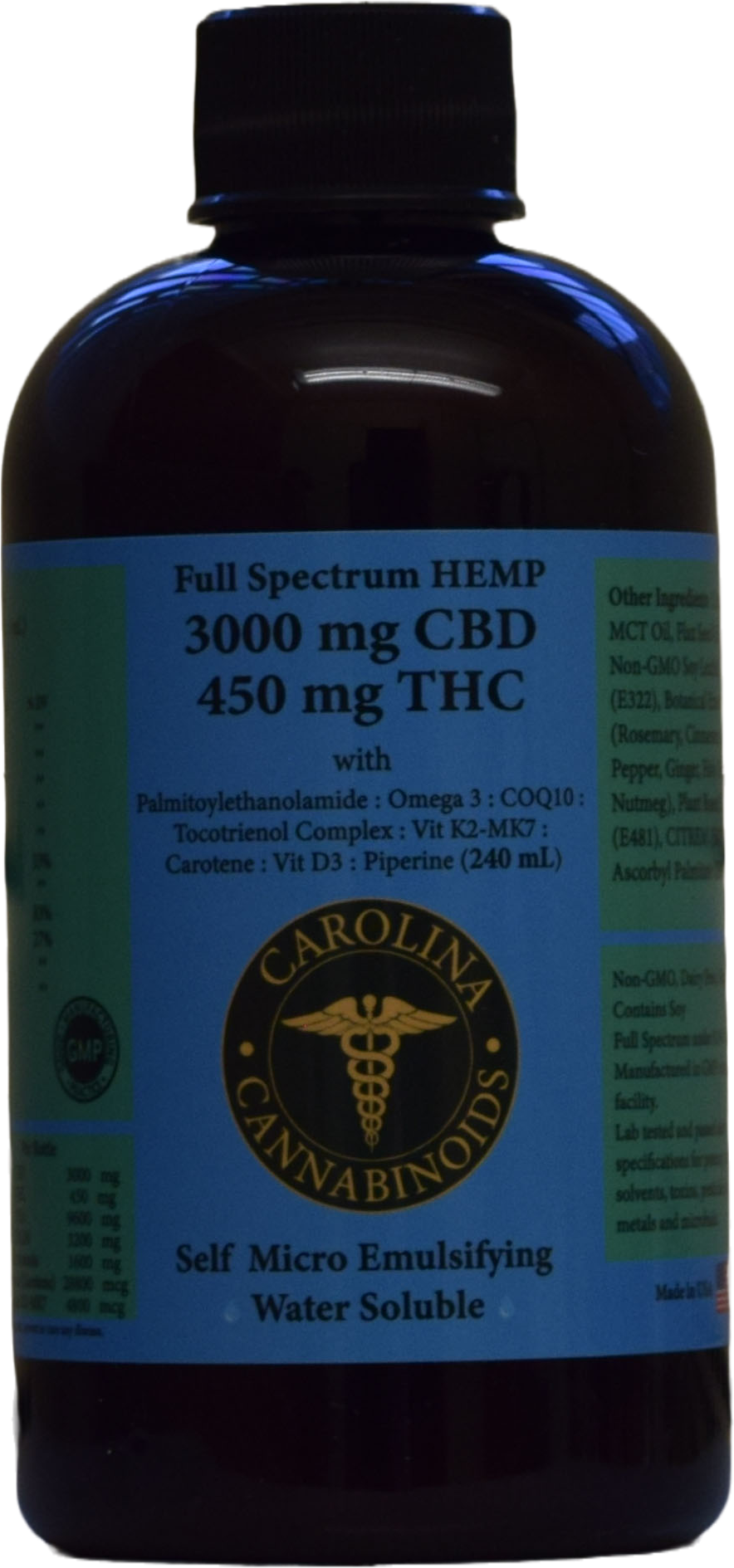 Full Spectrum (3000 mg CBD : 450 mg THC)